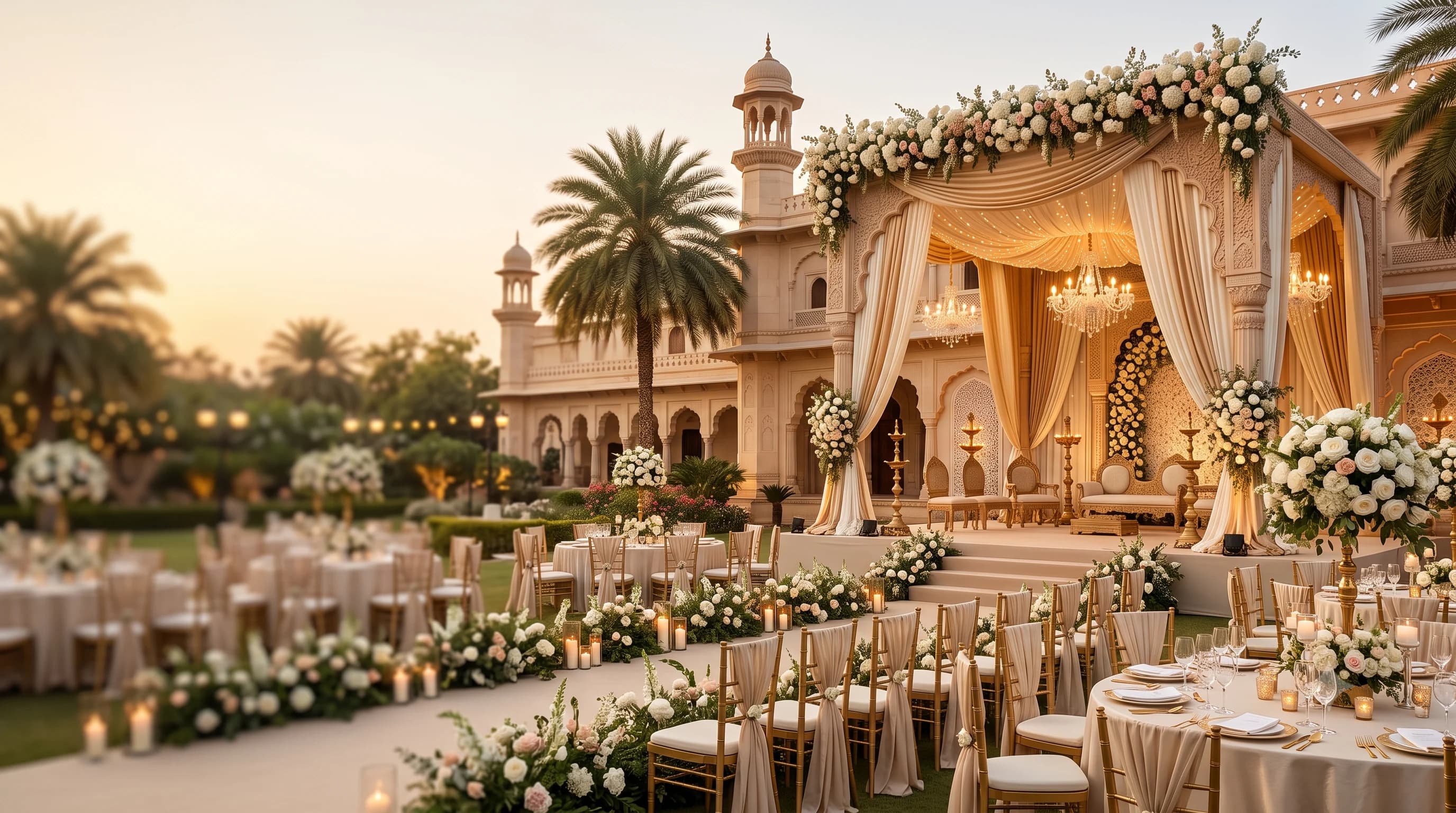 Luxury wedding decoration by Eventkro
